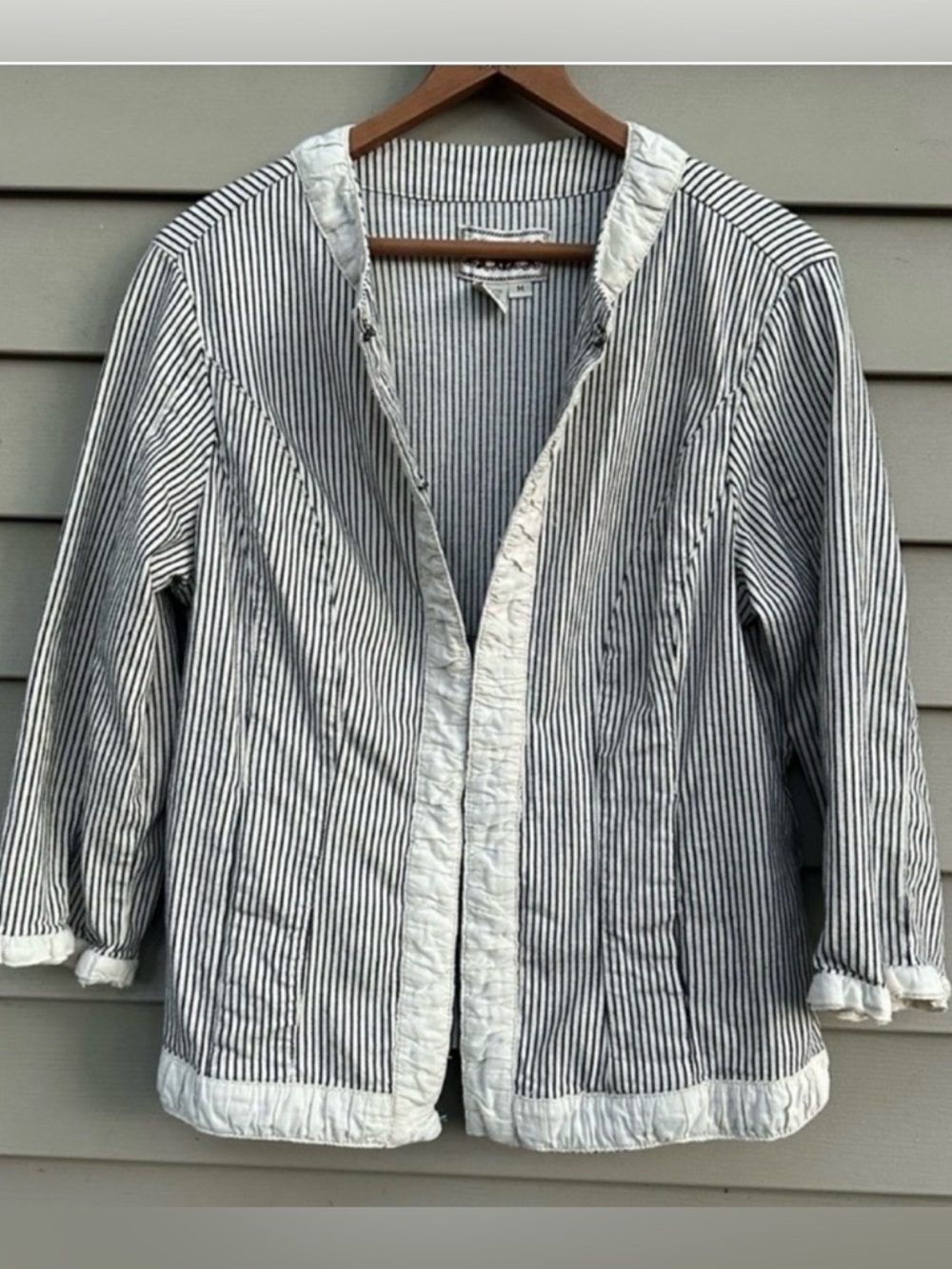 Amex Engineer striped jacket cotton women’s medium